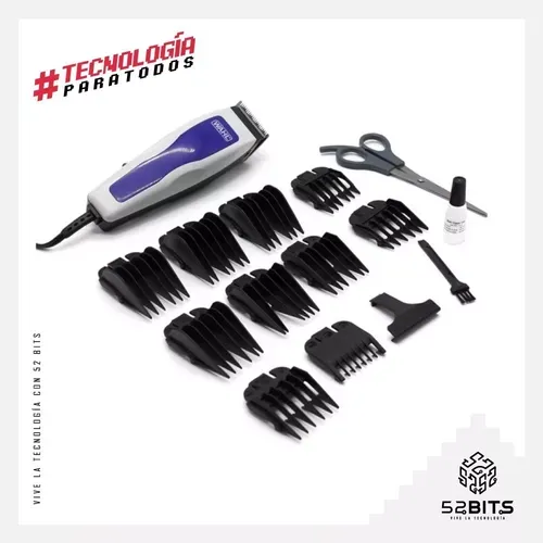 Peluquera Wahl Home Cut Cortadora 15 Piezas + Tijeras