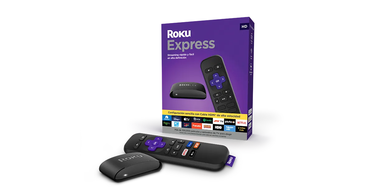 Convertidor Smart Tv Roku Express Hd Streaming