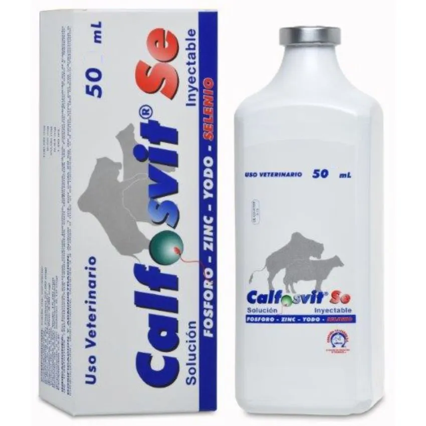 Calfosvit Se Vitaminas Y Minerales Equinos Y Otros Animales 50Ml