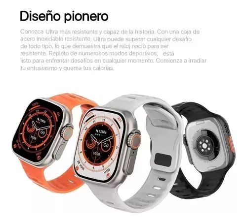 Reloj Inteligente T800 Ultra Series 8 Smartwatch 49mm Touch