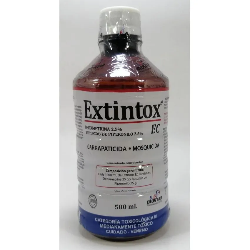 Extintox Ec Control Garrapatas Y Pulgas Perros 500Ml