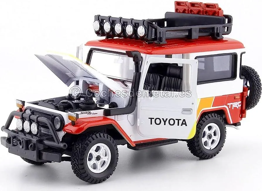 Juguete Toyota Fj 40 Escala 1:24 Original 