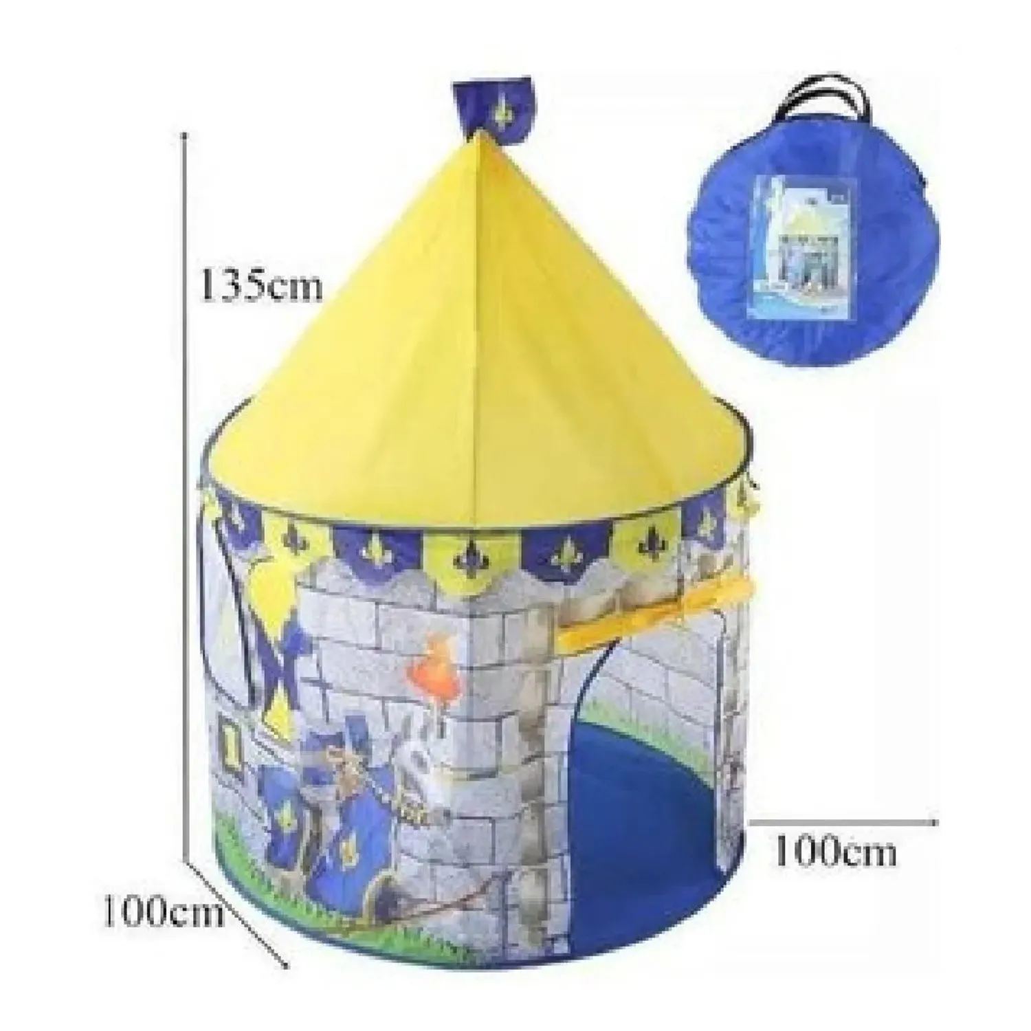 Carpa Castillo Principe Medieval Ideal Para Casa Jardín o Playa