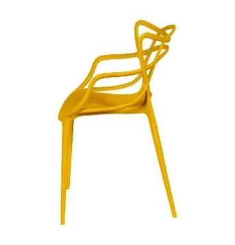 Silla 5SIETE Comedor Bertolini Color Amarillo