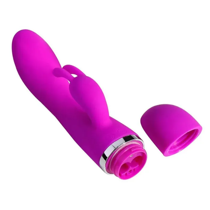 Vibrador Doble Estimulación Clitoris y Punto G Freda ( 2 Pilas AAA (No Incluidas)