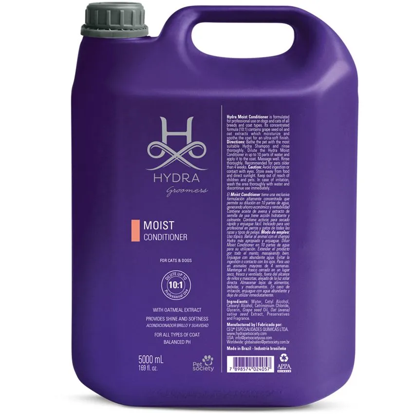 Acondicionador Cuidado Perro Gato Hydra Moisturuzing 5000 Ml