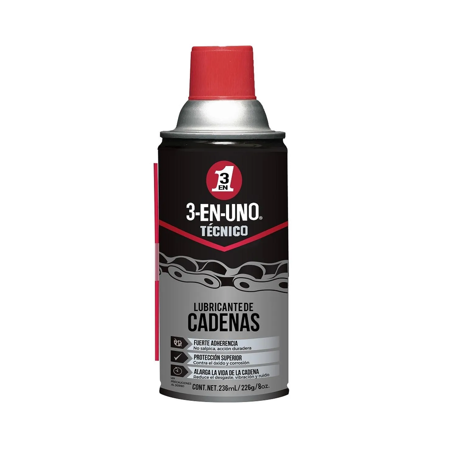 Lubricante Cadenas 3-en-uno Técnico 238 ml