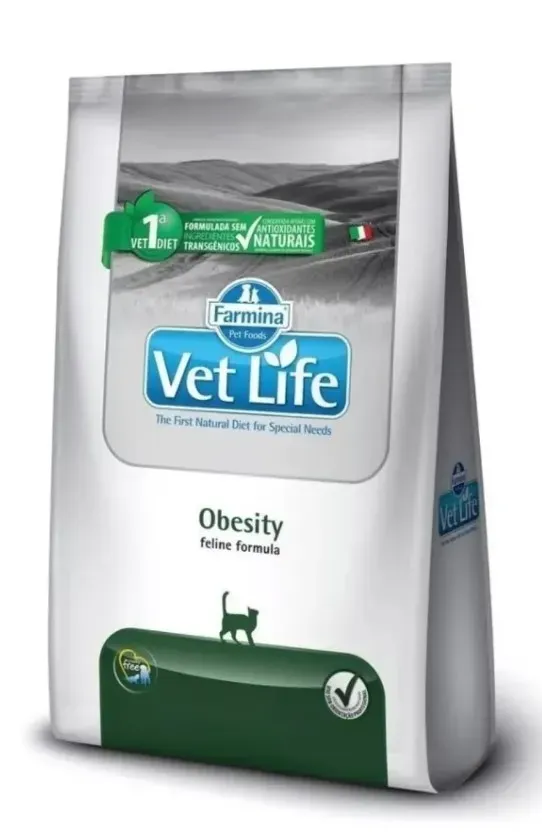 Vet Life Feline Gatos Obesity Reduccion Peso 2kg