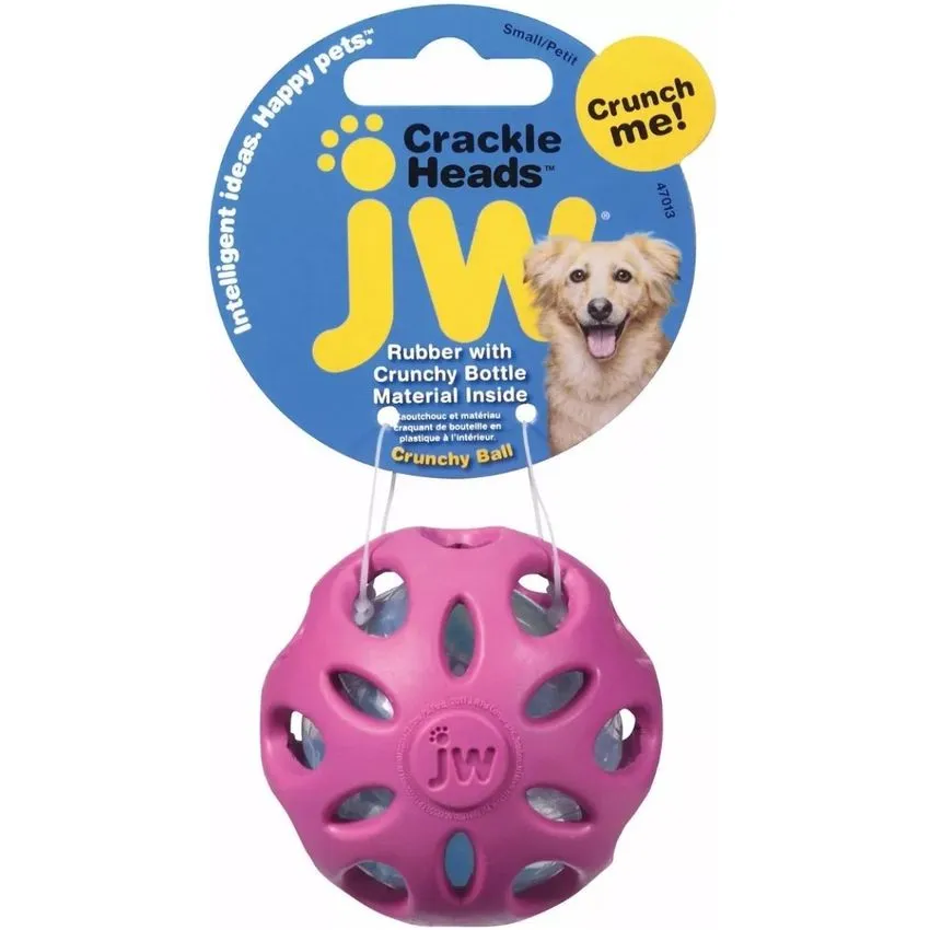 Juguete Perros Jw Pet Crackle Heads Talla M Medium