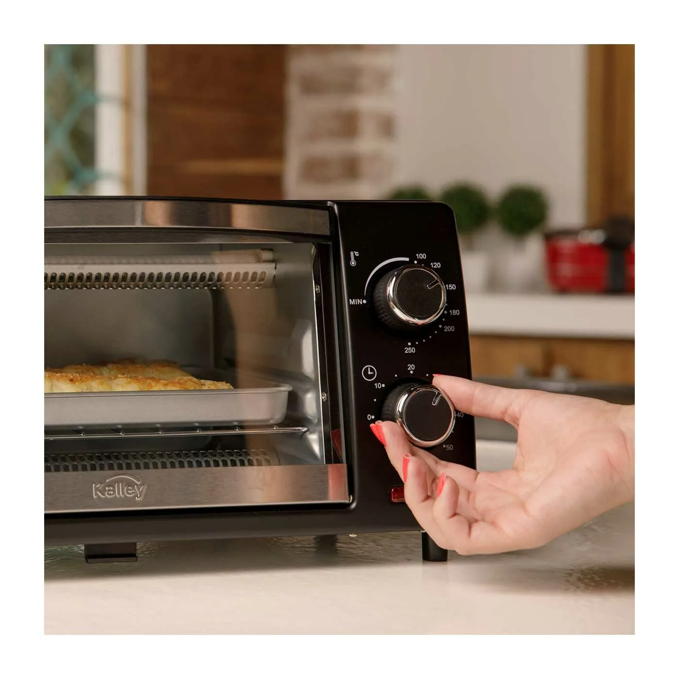 Horno Tostador KALLEY K-MHE8009N01 9 Litros Negro