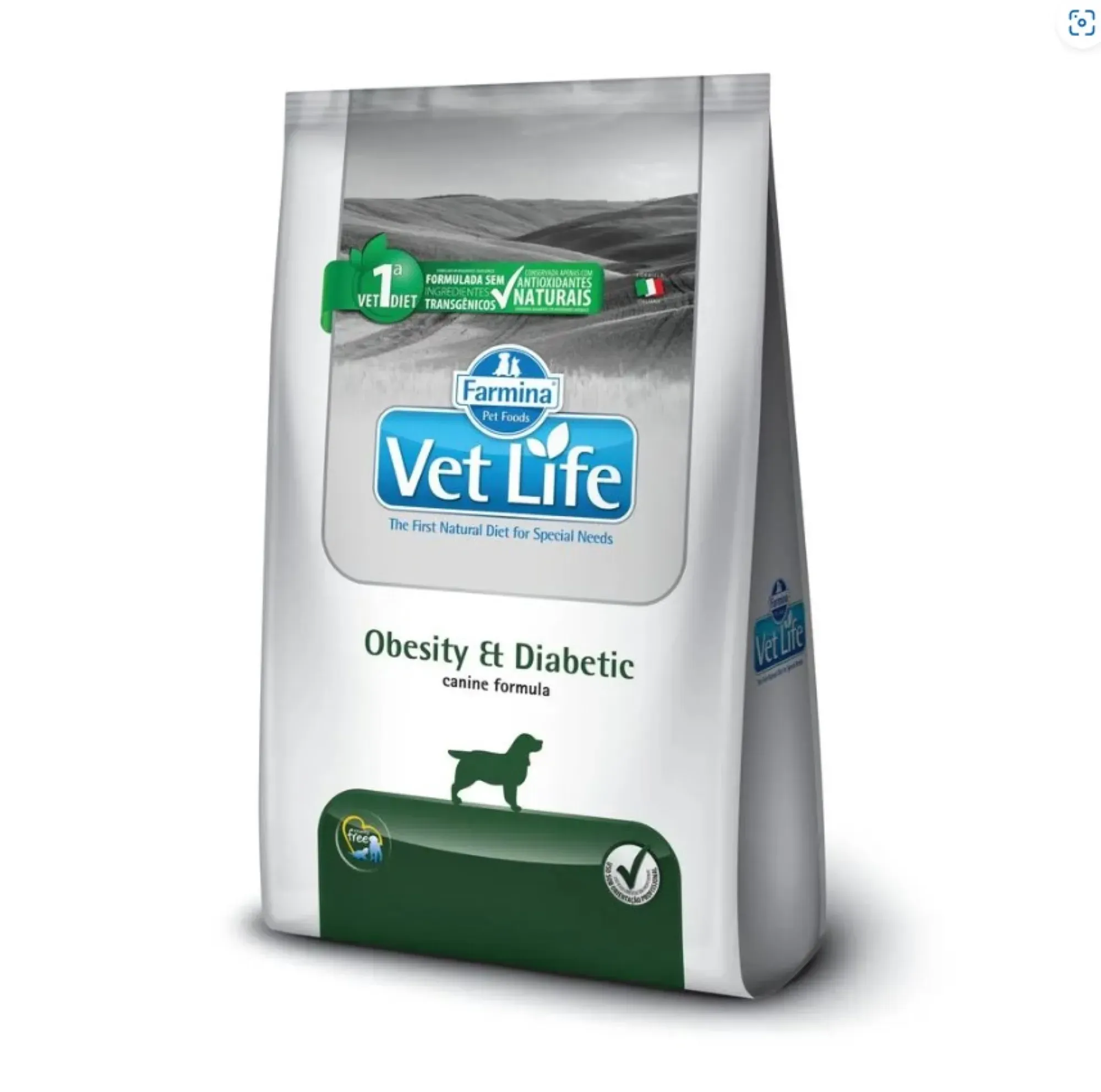 Vet Life Canine Perros Obesity Diabetic Obesidad 10.1kg