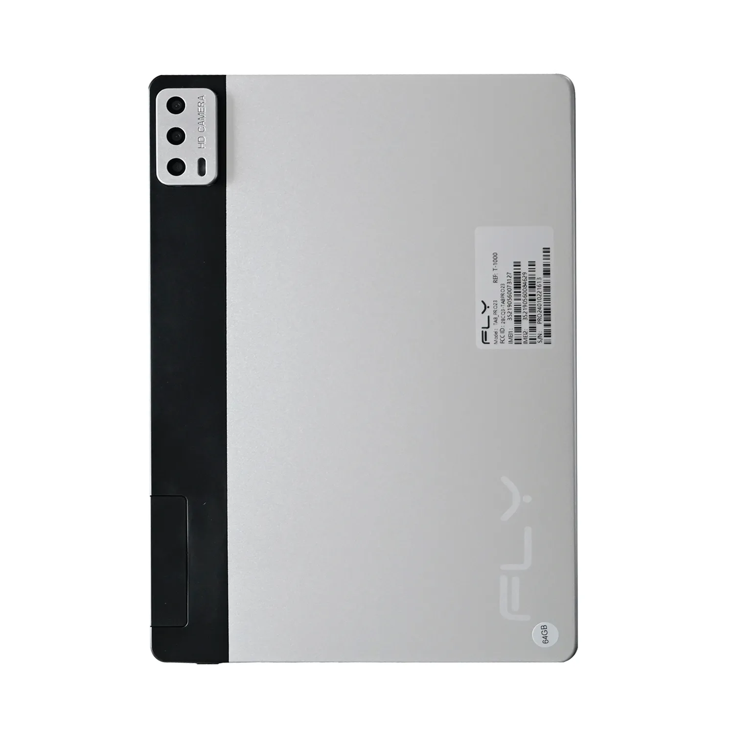 Tablet Fly T-1000 Gris 2GB+2GB/64GB +Estuche Protector+ Teclado 2024
