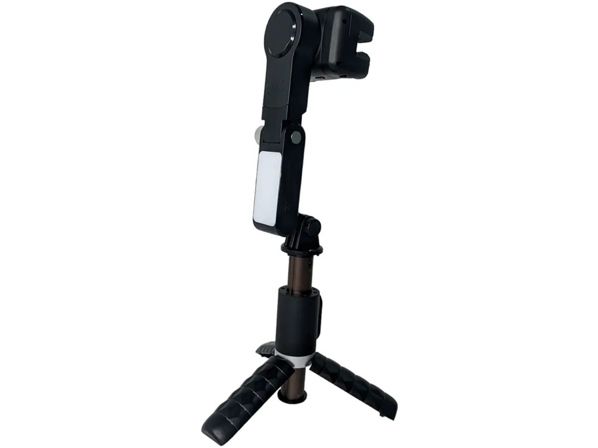 Estabilizador 3en1 Tripode Gimbal Y Selfiestick Q18 Con Luz