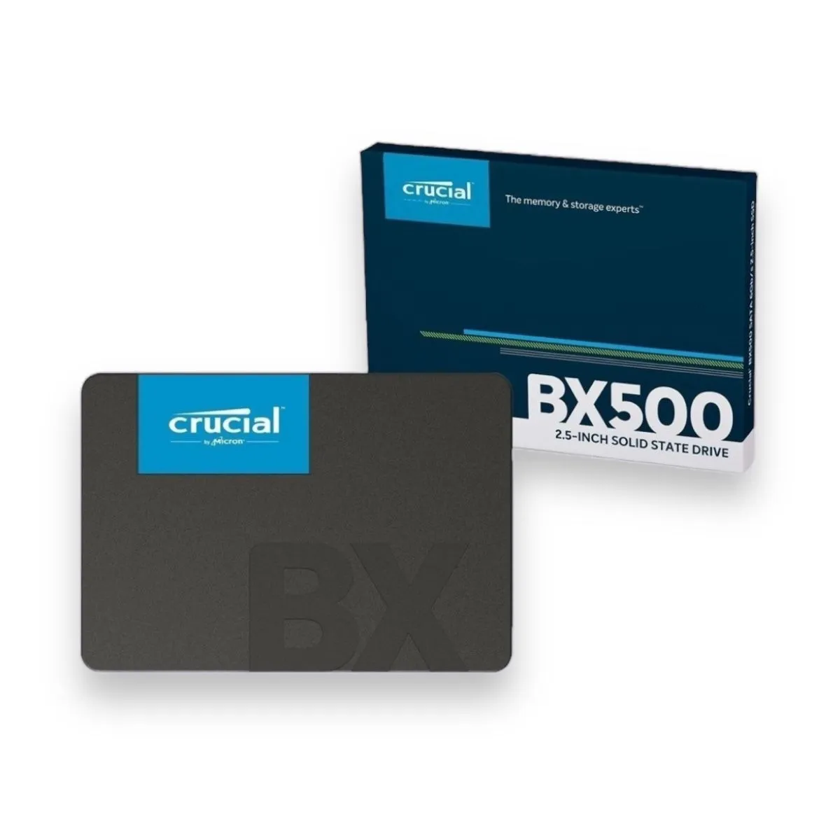 Disco Duro SSD Interno CRUCIAL 240gb Negro Slim