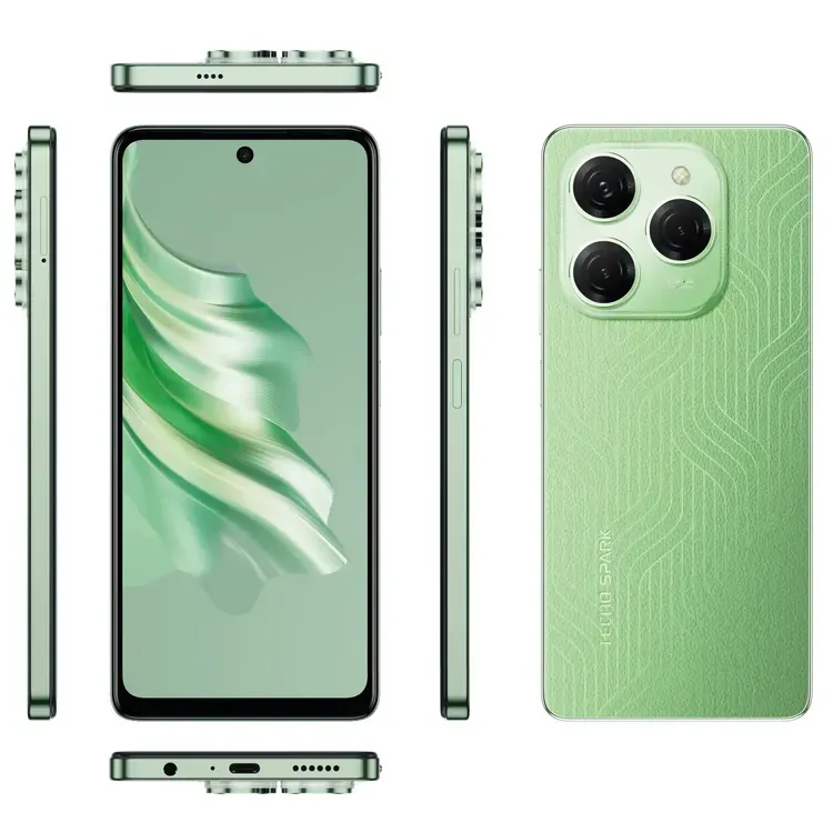 Celular Tecno Spark20 Pro+ 256GB Verde 8 + 8 Ram