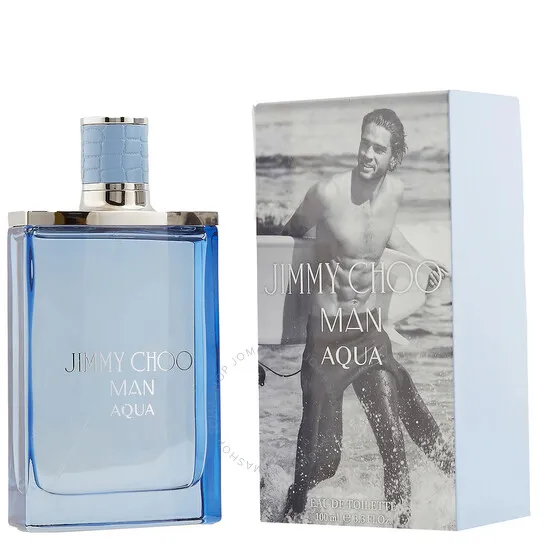 Perfume Jimmy Choo Man Aqua Men  Eau de Toilette 100ml Original 