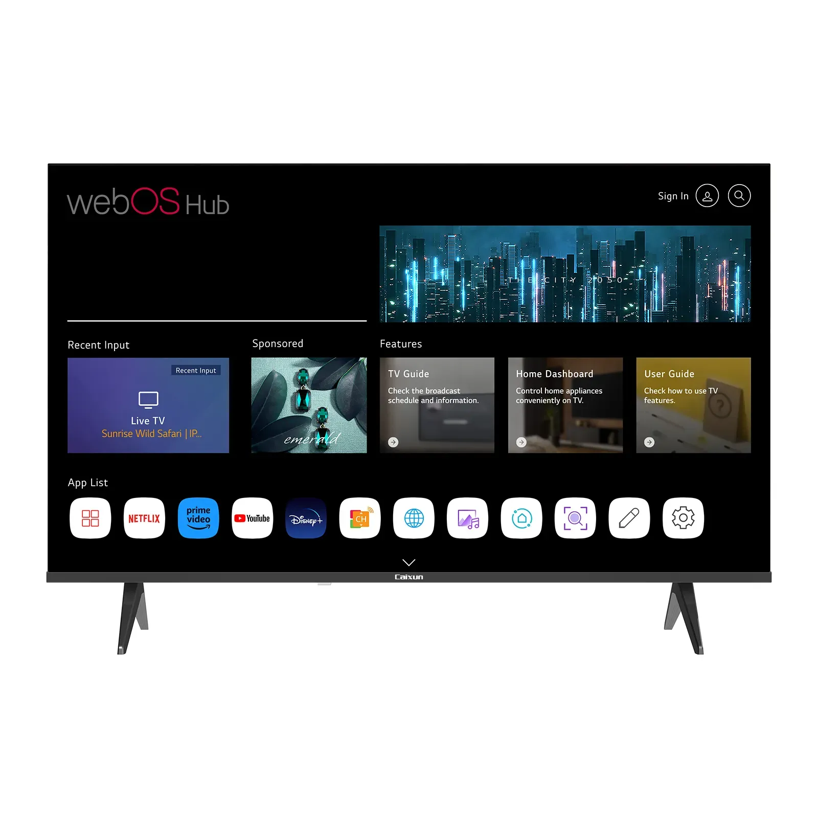 CAIXUN 32” Smart tv +Antena TDT