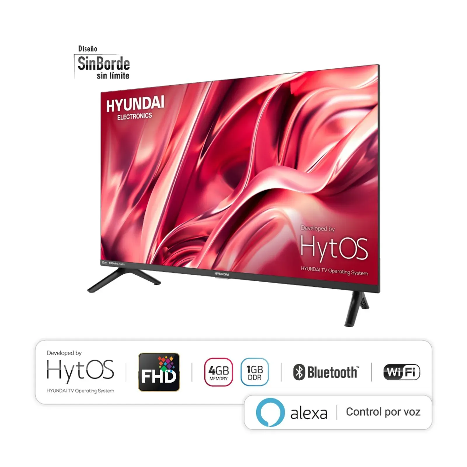 HYUNDAI 40” Smart ALEXA +Antena TDT