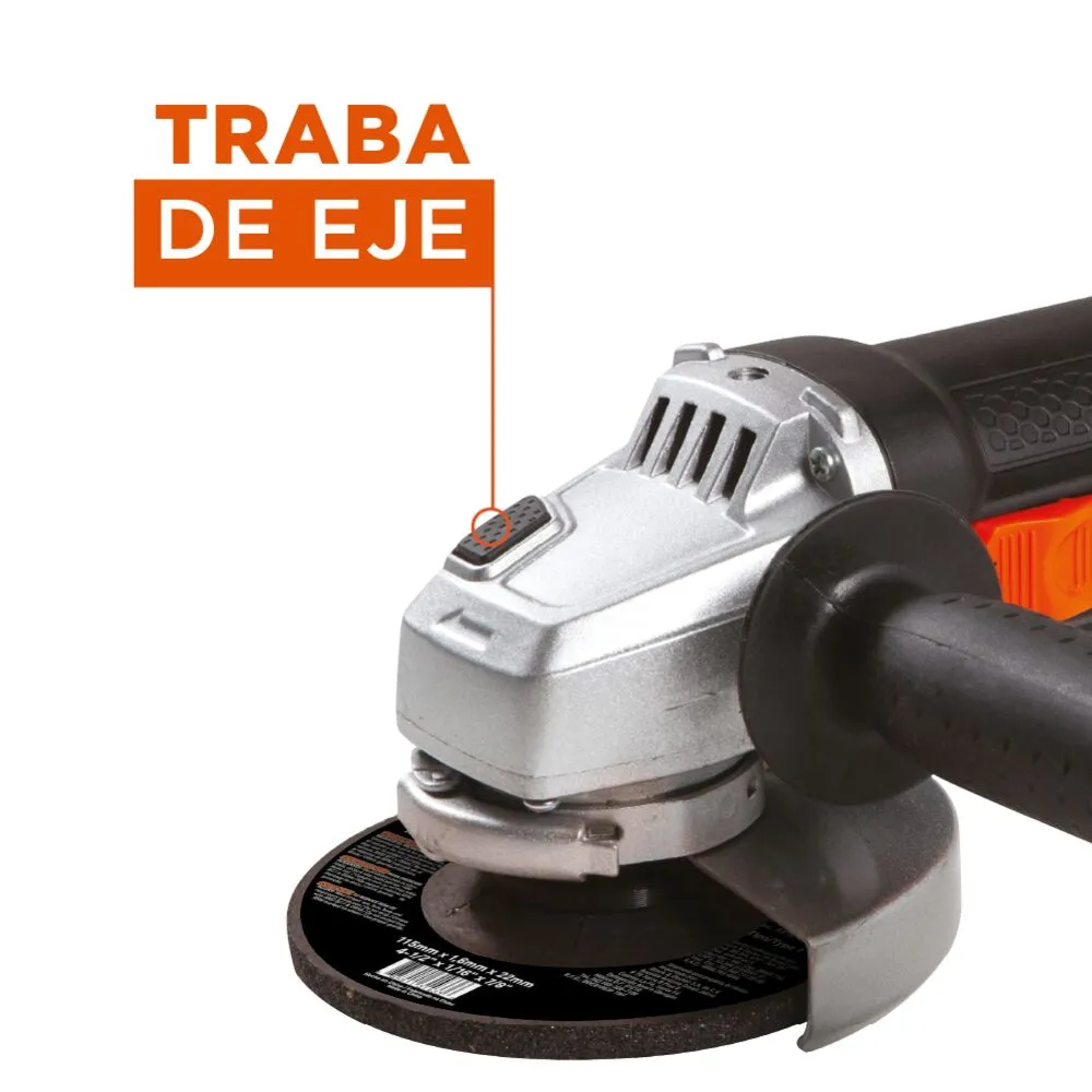 Pulidora de 4 1/2 820w BLACK+DECKER G720-b3