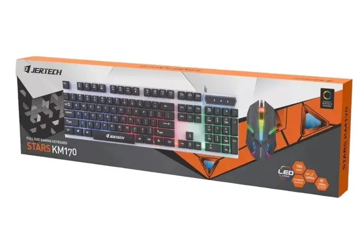 Combo Gamer Alambrico Mouse y Teclado