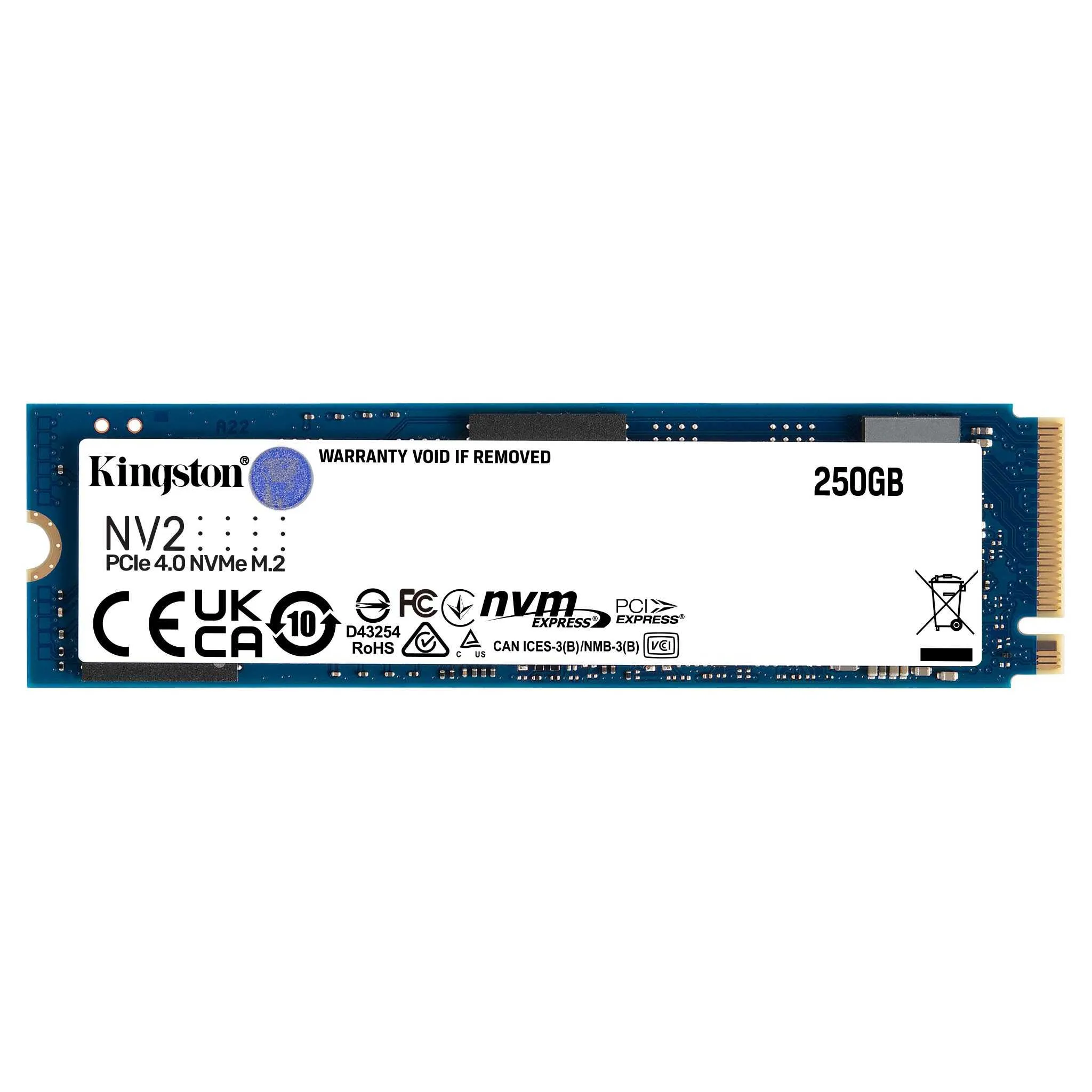 Disco Solido M.2 PCIe 4.0 NVMe Kingston 250gb 