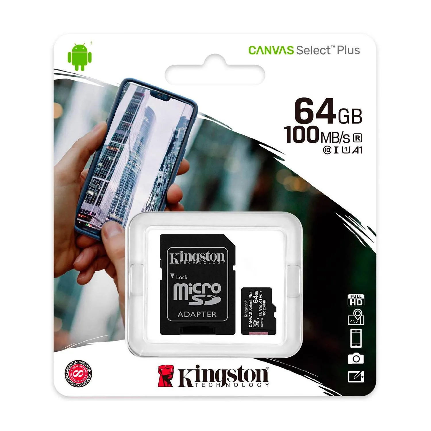 Memoria Micro SD 64GB Kingston