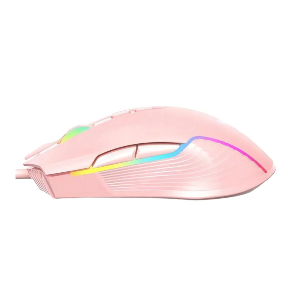 Mouse De Juego Rosa Onikuma Cw905 Inalambrico Recargable Pink