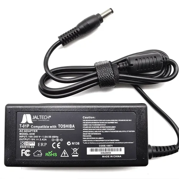 Cargador Para Toshiba 19v 3,42a/ T01p