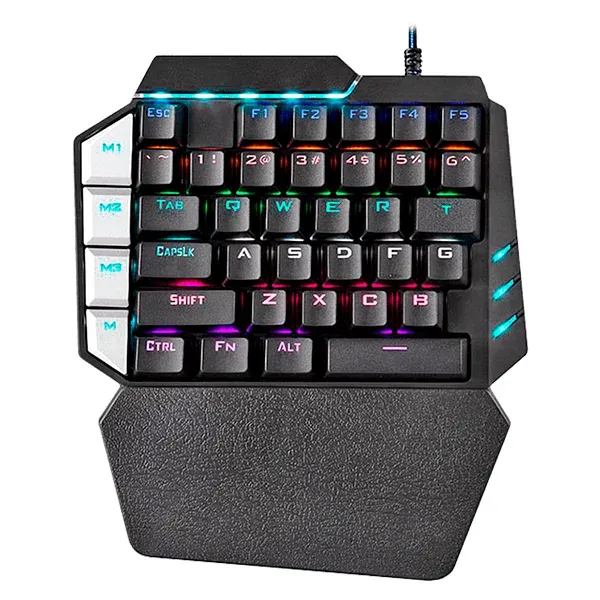 Teclado Gamer Una Mano Rgb K109