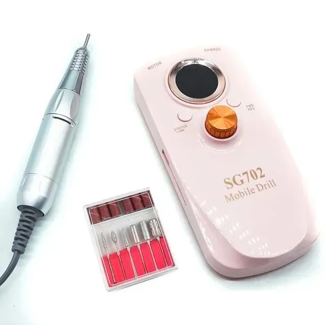 Pulidor Uñas Sg702 Portátil Profesional Recargable Inalámbrico Manicura