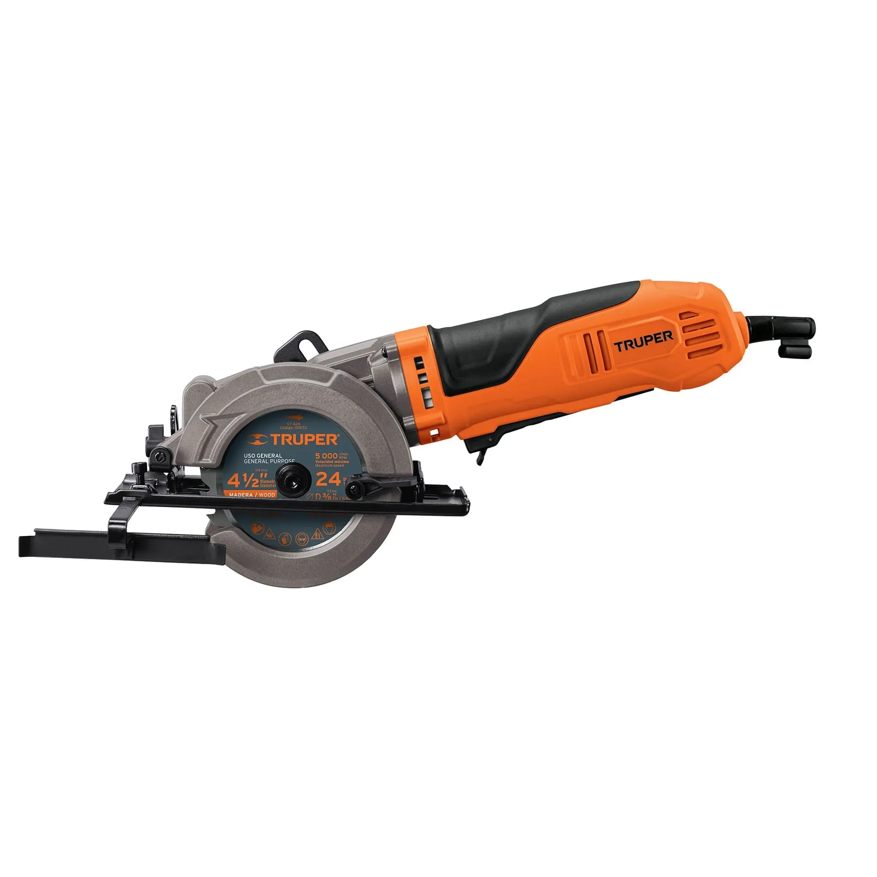 Sierra Circular Compacta 4-1/2" 750 W Profesional Truper