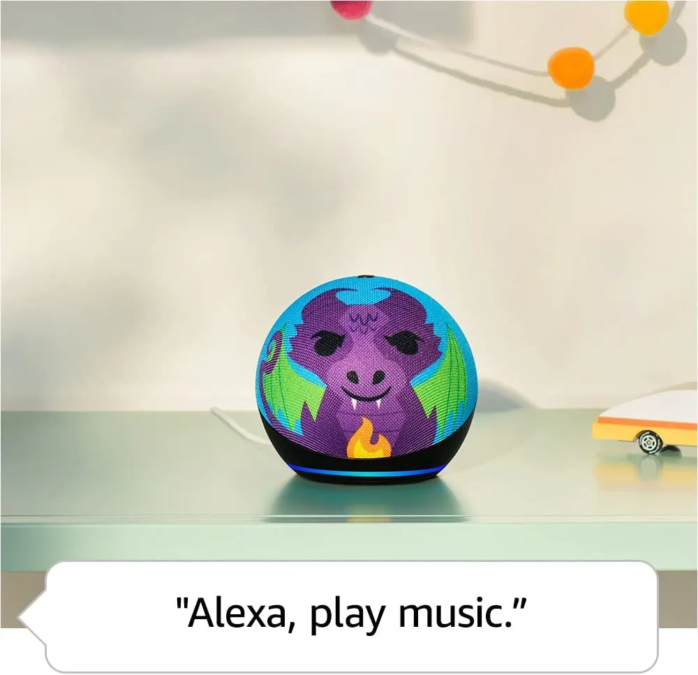 Asistente Virtual Alexa Echo Dot 5ta Kids Para Niños Parlante Inteligente