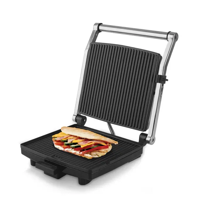 Asador Panini Grill Kalley De 4 Puestos