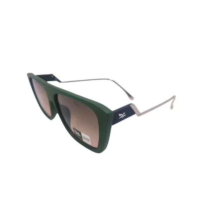 Gafas De Sol Adler Ad820-16 Marco Verde Unisex Hombre Mujer