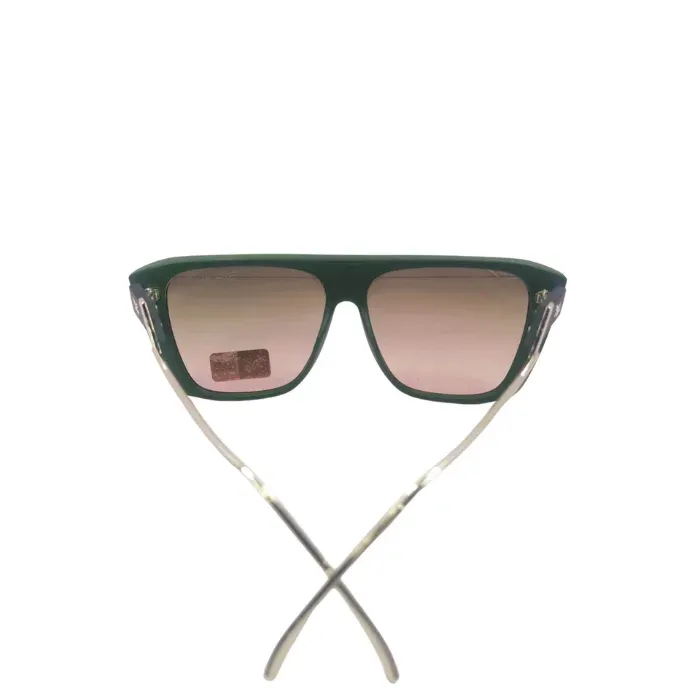 Gafas De Sol Adler Ad820-16 Marco Verde Unisex Hombre Mujer