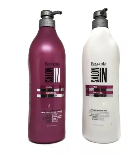 Kit Shampoo Y Acondicionador  Liss Control  + Tratamiento Keratin Antioxidants  Salon In Recamier