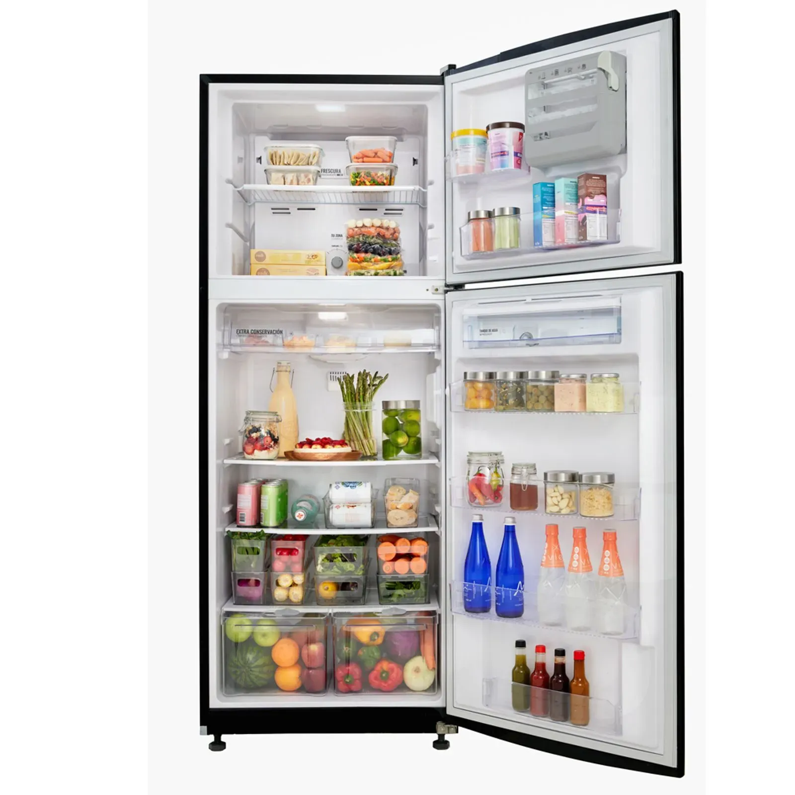 Nevera Haceb No Frost 448 Litros Panel Digital - Inox Negro