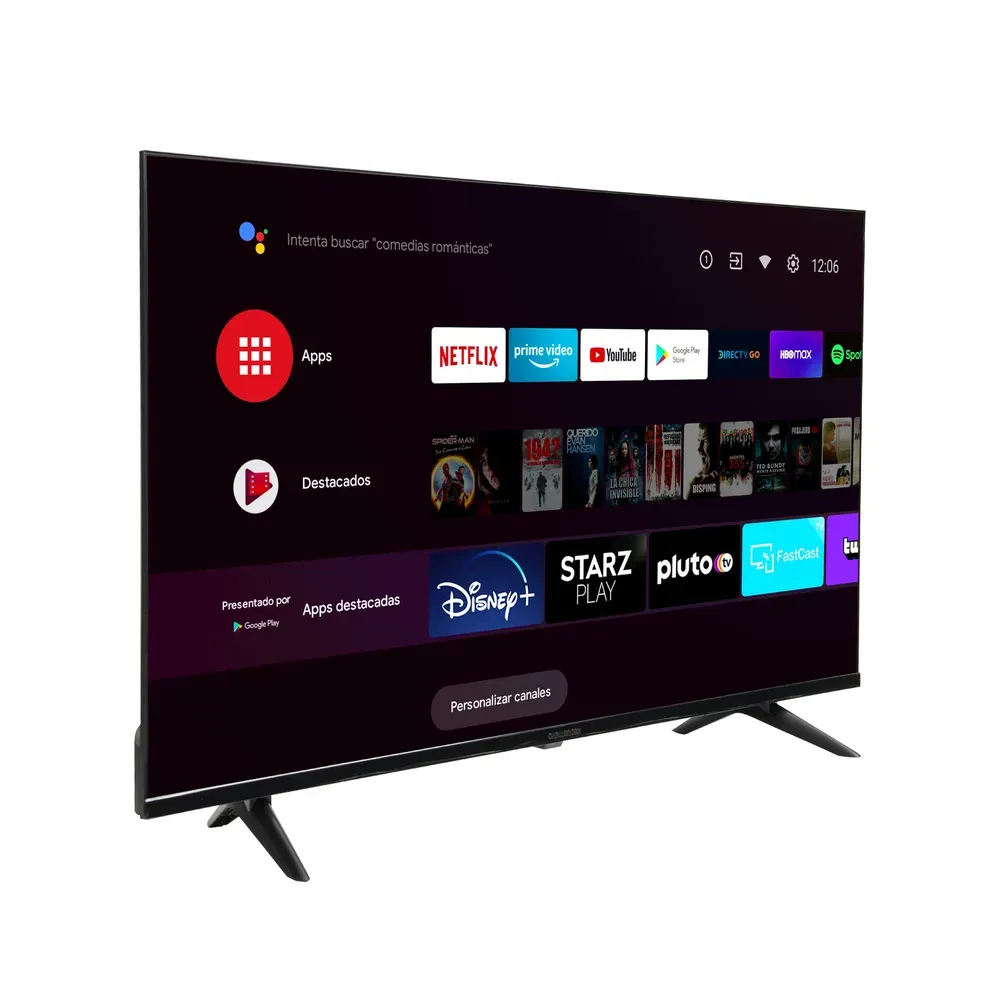 Televisor 43 Pulgadas Challenger Android TV FHD Smart TV Bluetooth - Netflix - LED 43LO69 BT ANDROID T2