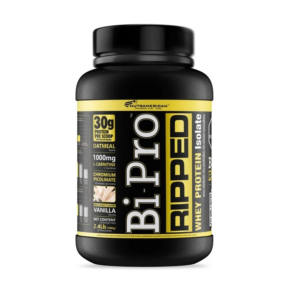 Bipro Ripped 2.4 lb - Proteína + L carnitina + Picolinato de Cromo + Reductor de Grasa