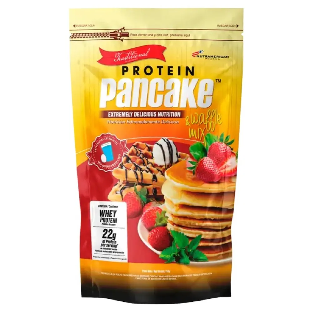 Protein Pancake Tradicional 1.65 LB - Pancakes + Waffles + Crepes