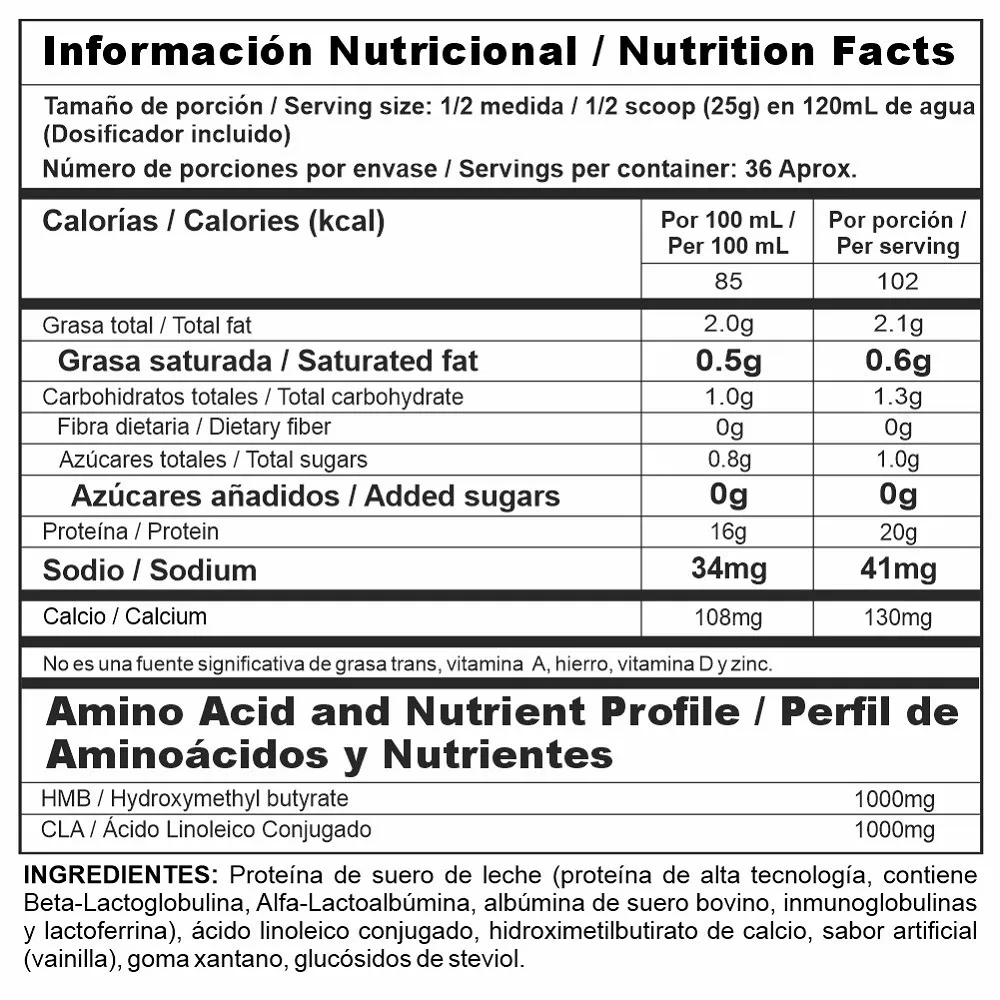 Iso Clean 2 lb - Proteína con Hmb