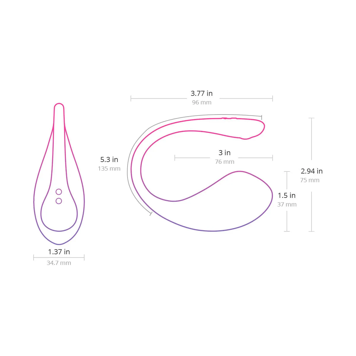 Vibrador Lush 3 Tokens By Lovens