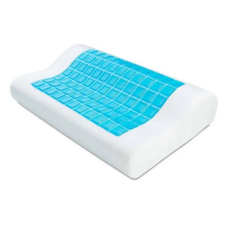 Almohada Memory Gel Ortopédica Indeformable + Funda