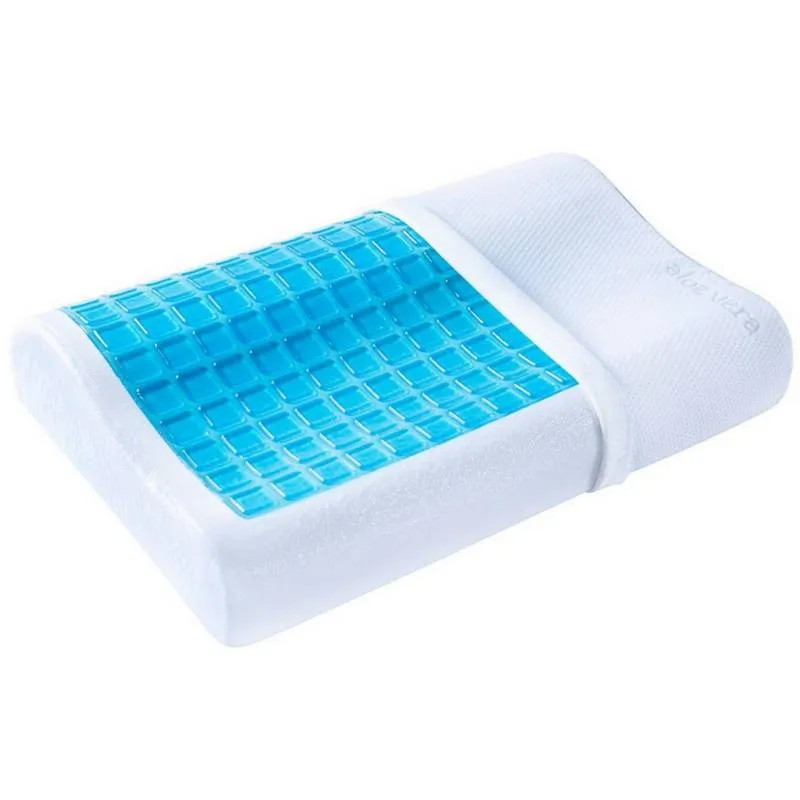 Almohada Memory Gel Ortopédica Indeformable + Funda