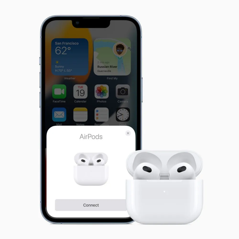 Audifonos Airpods 3 + Estuche Audifonos Inalambricos GPS 