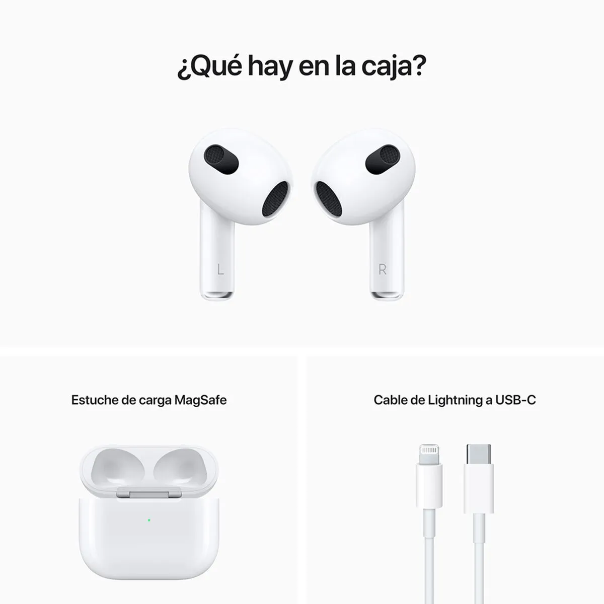 Audifonos Airpods 3 + Estuche Audifonos Inalambricos GPS 