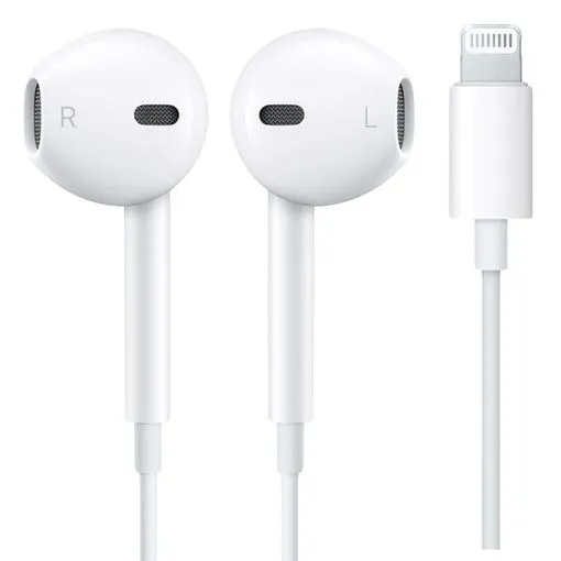 Audifonos Earpods Lightning + Cargador Iphone 20w Carga Rapida