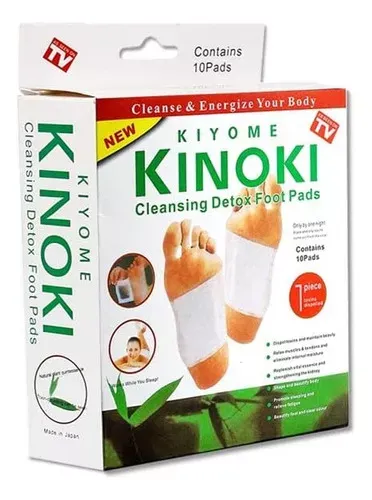 10 Parches Detox Kinoki Para Pies Desintoxicantes Dolores