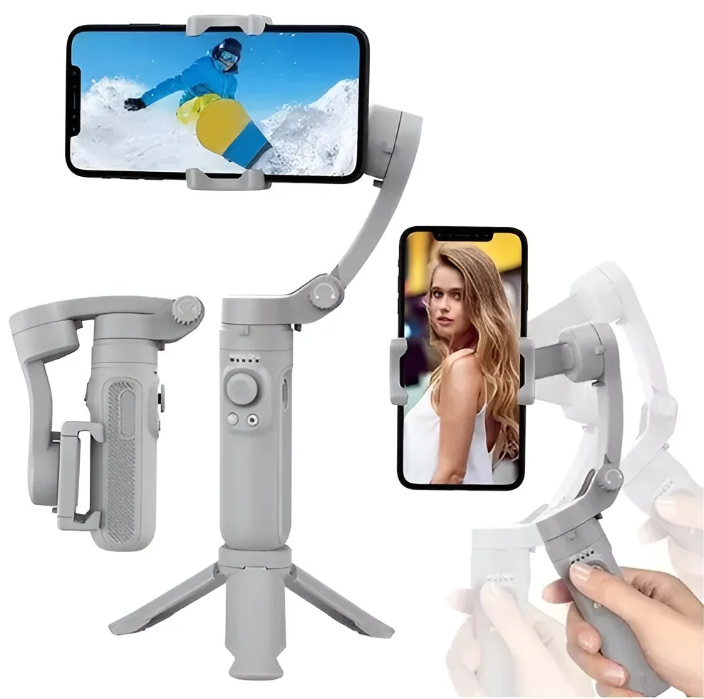 Estabilizador De Celular Gimbal 3 Ejes Plegable Profesional