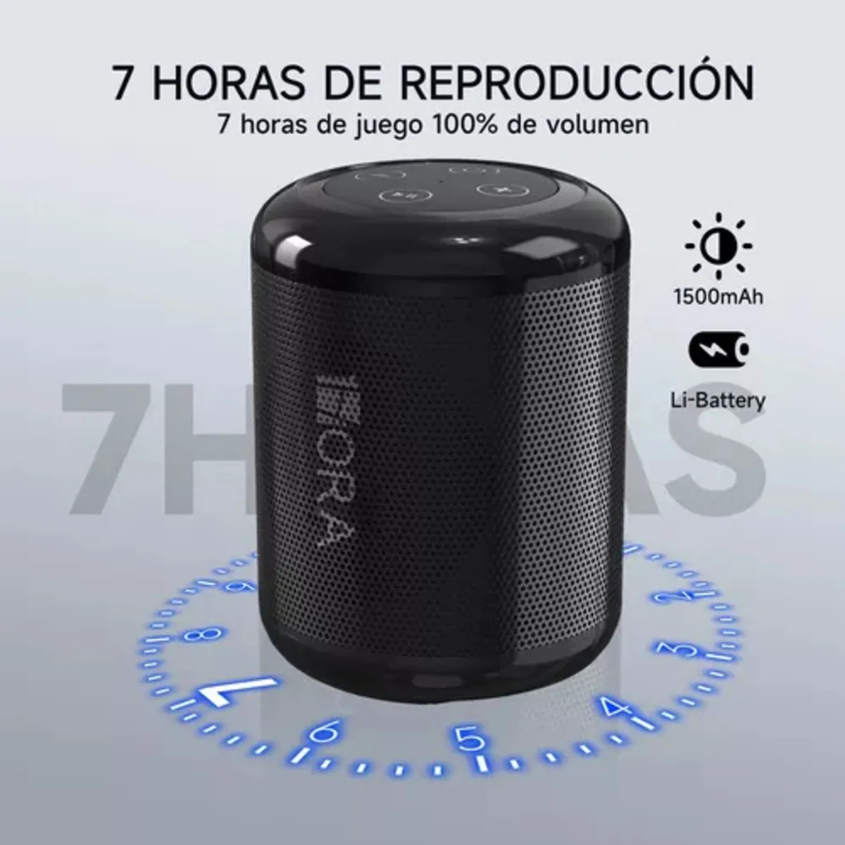 Bocina Mini Portátil Bluetooth Inalámbrica Altavoz Sd Alta Duracion